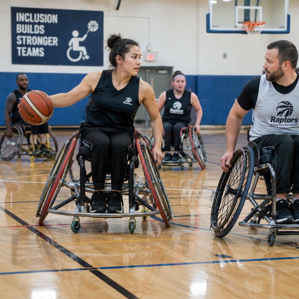 Básquet en silla de ruedas: una cancha para todos
